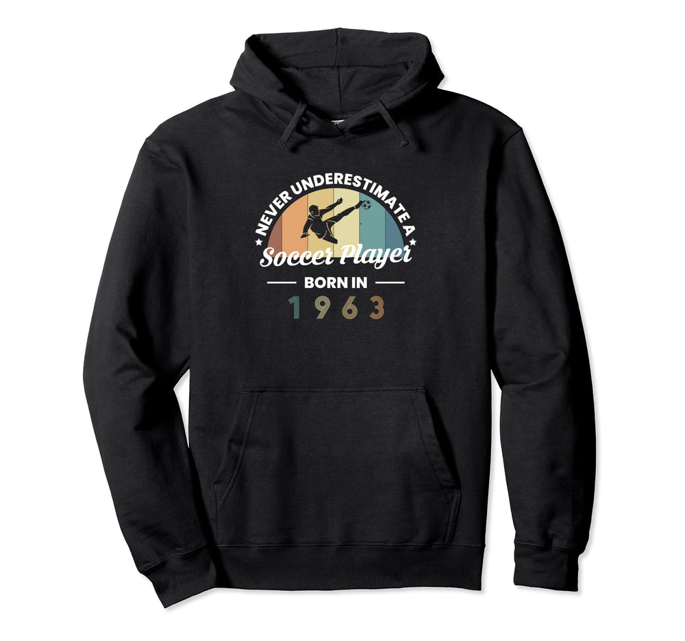 60Th Birthday 1963 Never Hoodie - Aesthetic Graphic for Adults