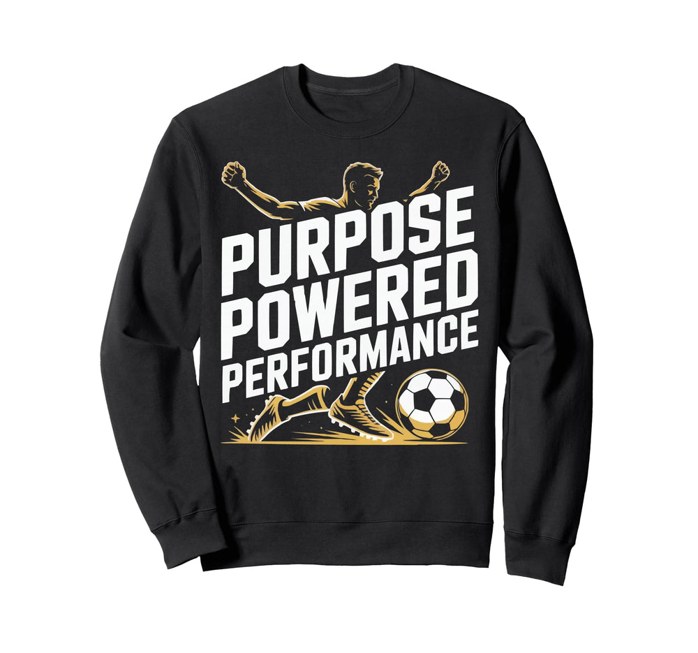 Christian Soccer Player Sweatshirt - Fun Novelty Design Men Women