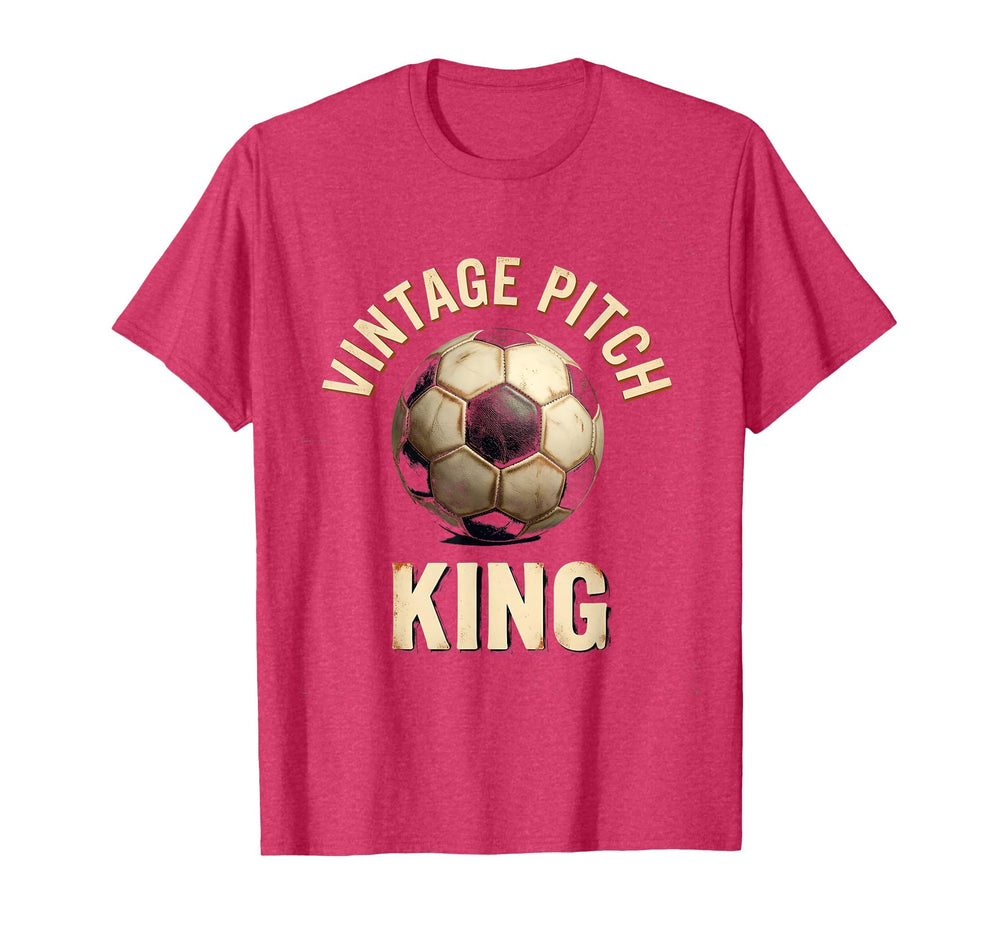 Pitch King Soccer Ball T-Shirt - Custom Art Print Unisex