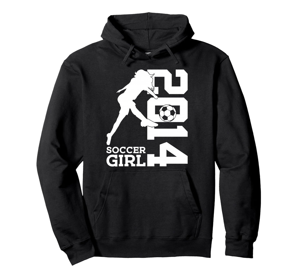 12Th Birthday Soccer 2014 Hoodie - Novelty Apparel Unisex