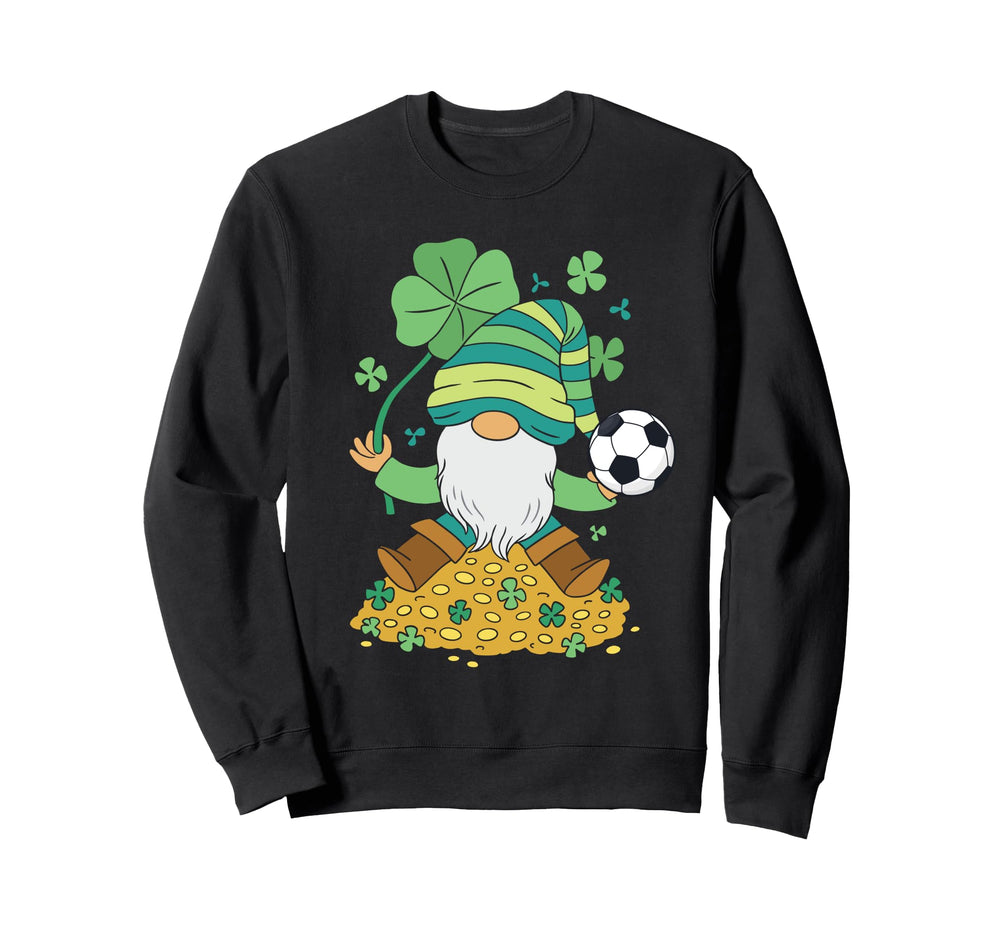 Soccer Gnomes Football Soccer Sweatshirt - Fun Novelty Design for Adults
