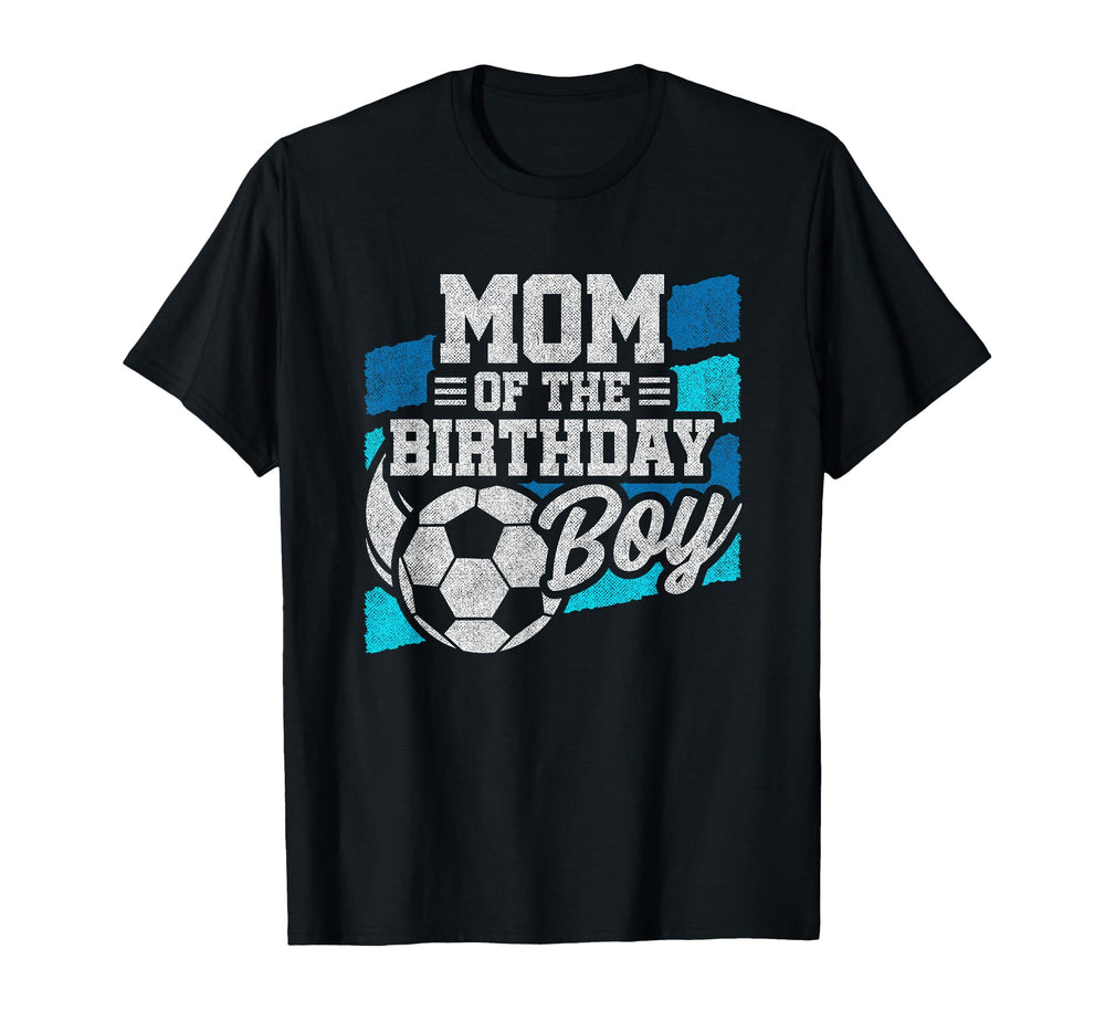 Soccer Birthday Birthday Mom Soccer T-Shirt - Minimalist Print Men Women