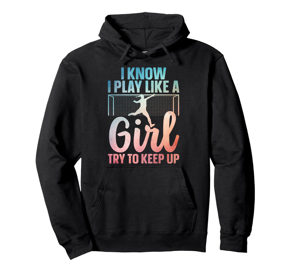 Funny Soccer Art Soccer Player Hoodie - Casual Everyday Wear for Adults