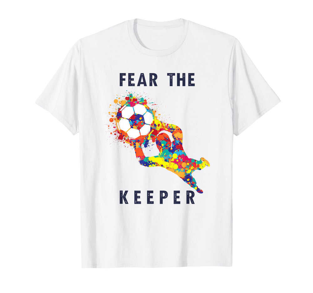 Soccer Goalie Goalkeeper Keeper Jersey T-Shirt - Novelty Apparel Men Women