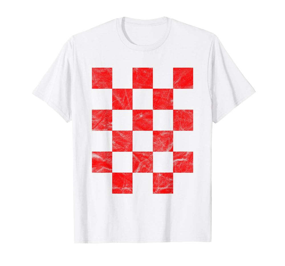 Croatian Flag Croatia Hrvatska T-Shirt - Casual Everyday Wear Men Women