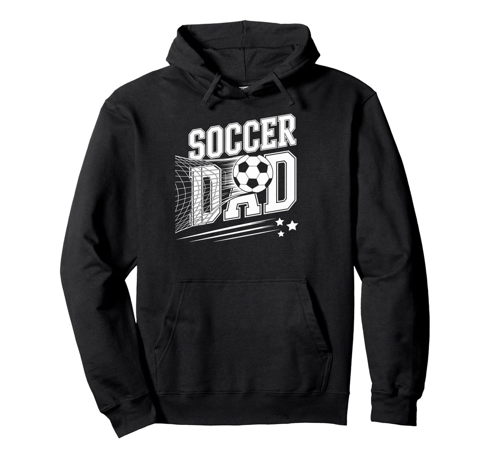 Soccer Dad Football Soccer Player Father Hoodie - Graphic Print for Adults