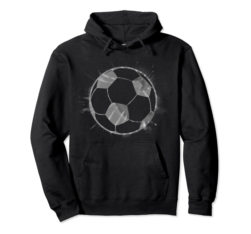 Soccer Ball Art Goalkeeper Soccer Player Hoodie - Novelty Apparel Men Women