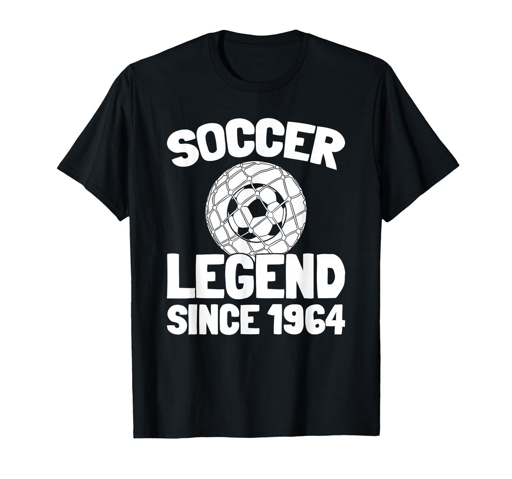 Born 1964 Soccer Team Sports Player T-Shirt - Custom Art Print for Adults