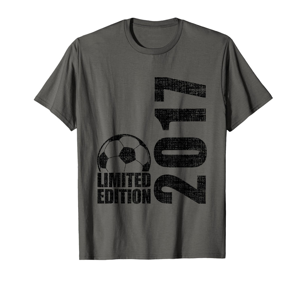 9 Years Old 2017 9Th Birthday Soccer T-Shirt - Novelty Apparel Unisex