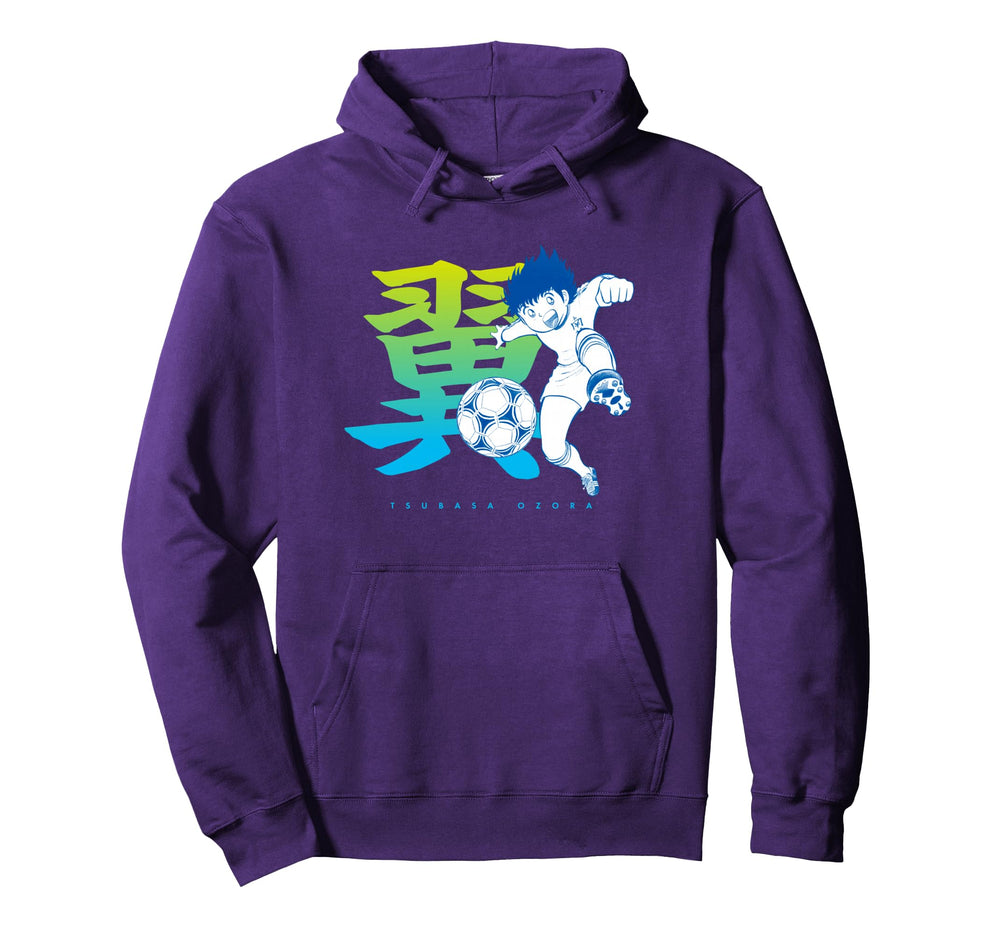 Captain Tsubasa Tsubasa Ozora Kick Hoodie - Minimalist Print Unisex