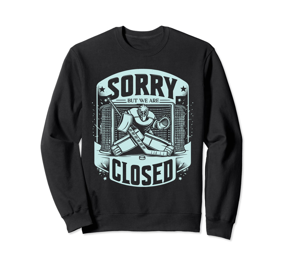 Goaltender Goalkeeper Ice Hockey Sweatshirt - Trendy Graphic Unisex