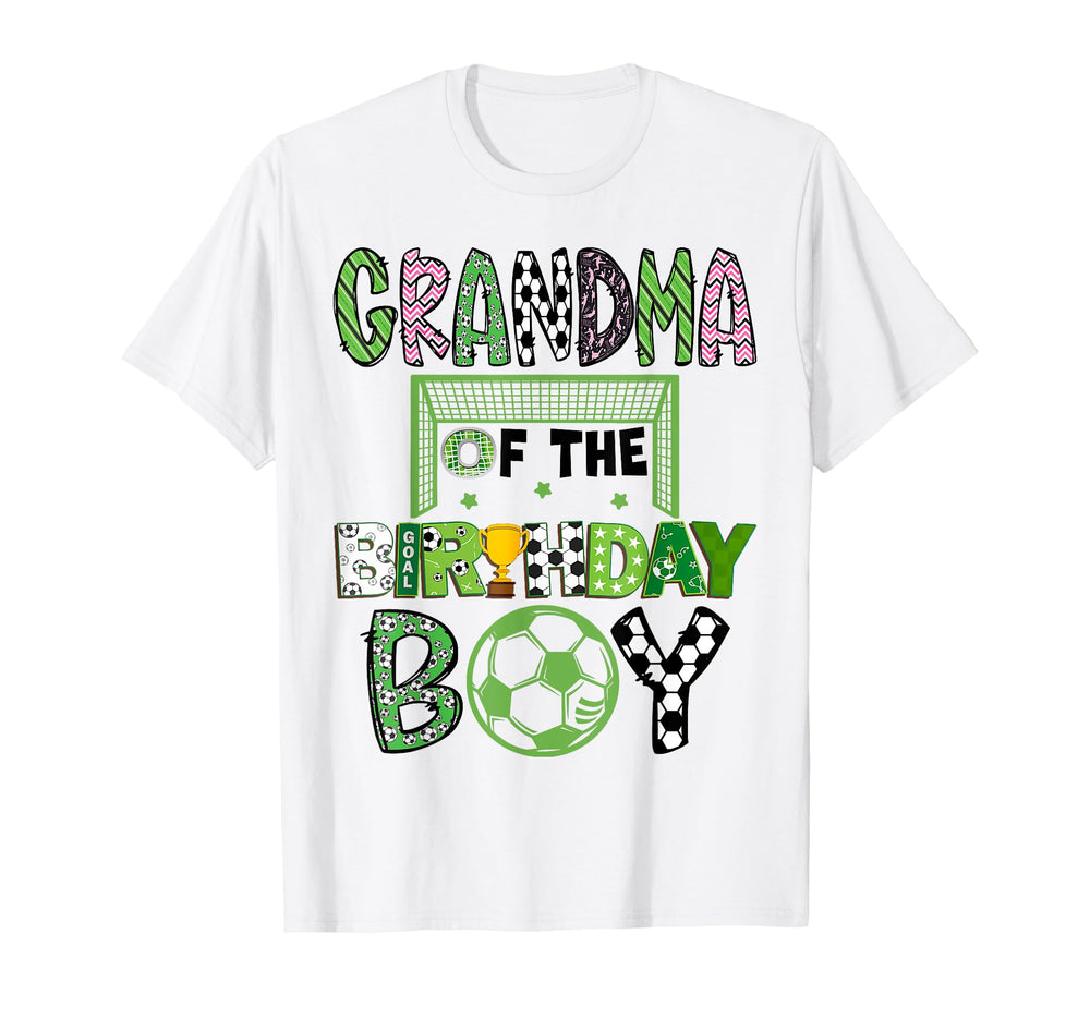 Grandma Birthday Soccer Lover Party T-Shirt - Streetwear Style for Adults