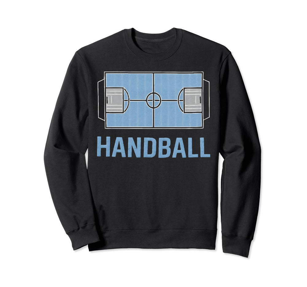 I Love Handball Player Sports Sweatshirt - Unique Graphic for Adults
