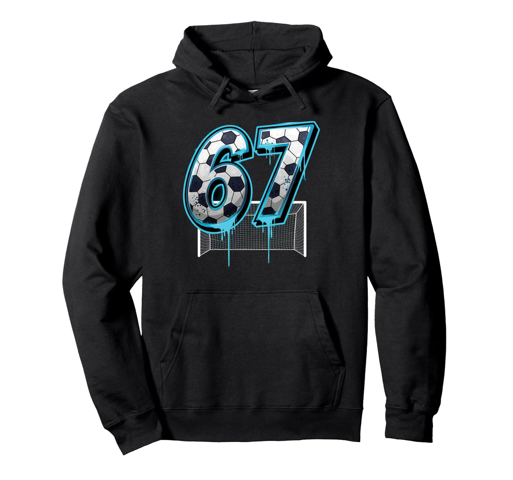 67 Goalkeeper Drip Six Seven Meme Funny 6 Hoodie - Minimalist Print Unisex