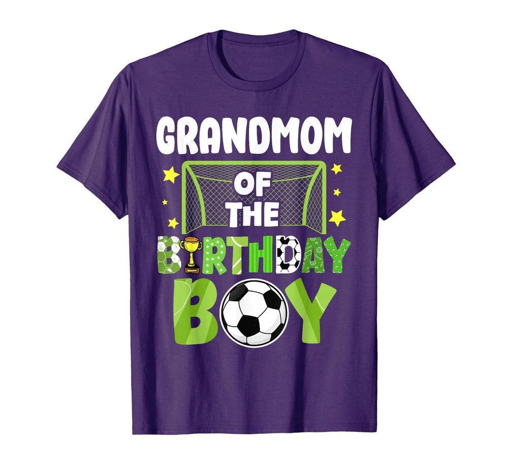 Soccer Grandmom Birthday Party T-Shirt - Casual Everyday Wear for Adults