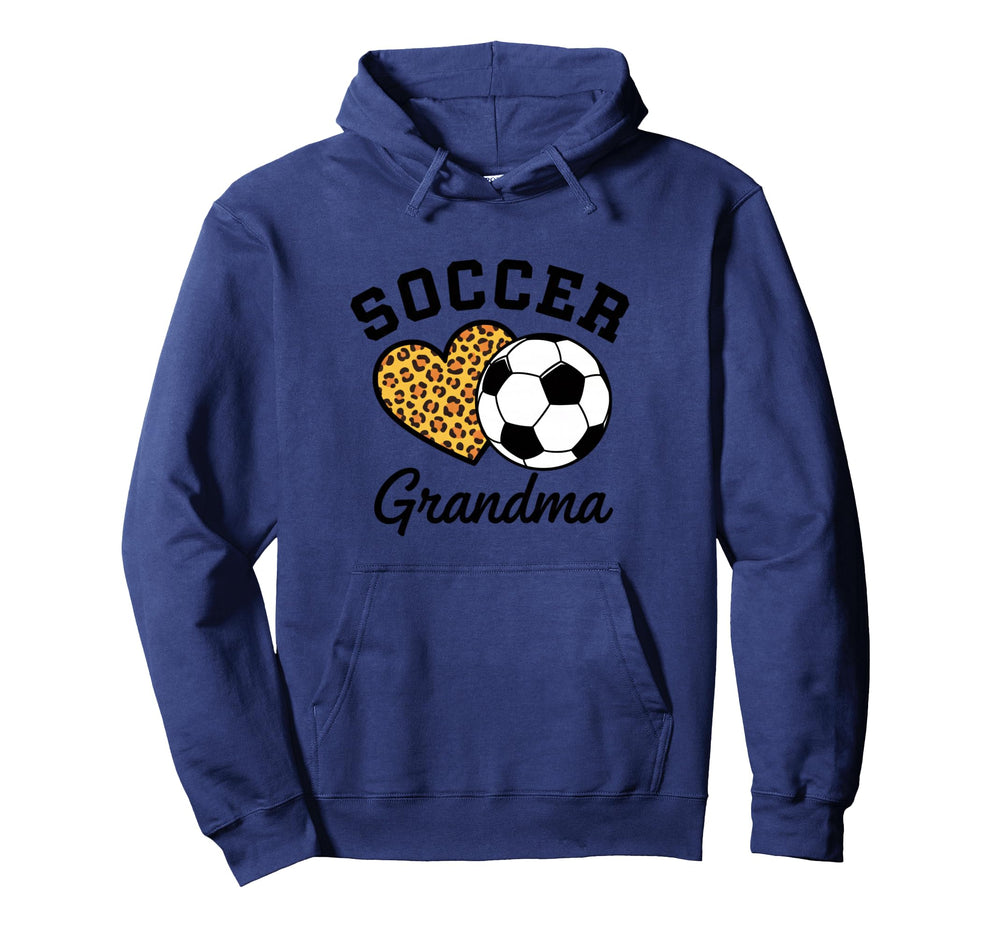 Soccer Grandma Grandparent Game Day Hoodie - Graphic Print Men Women