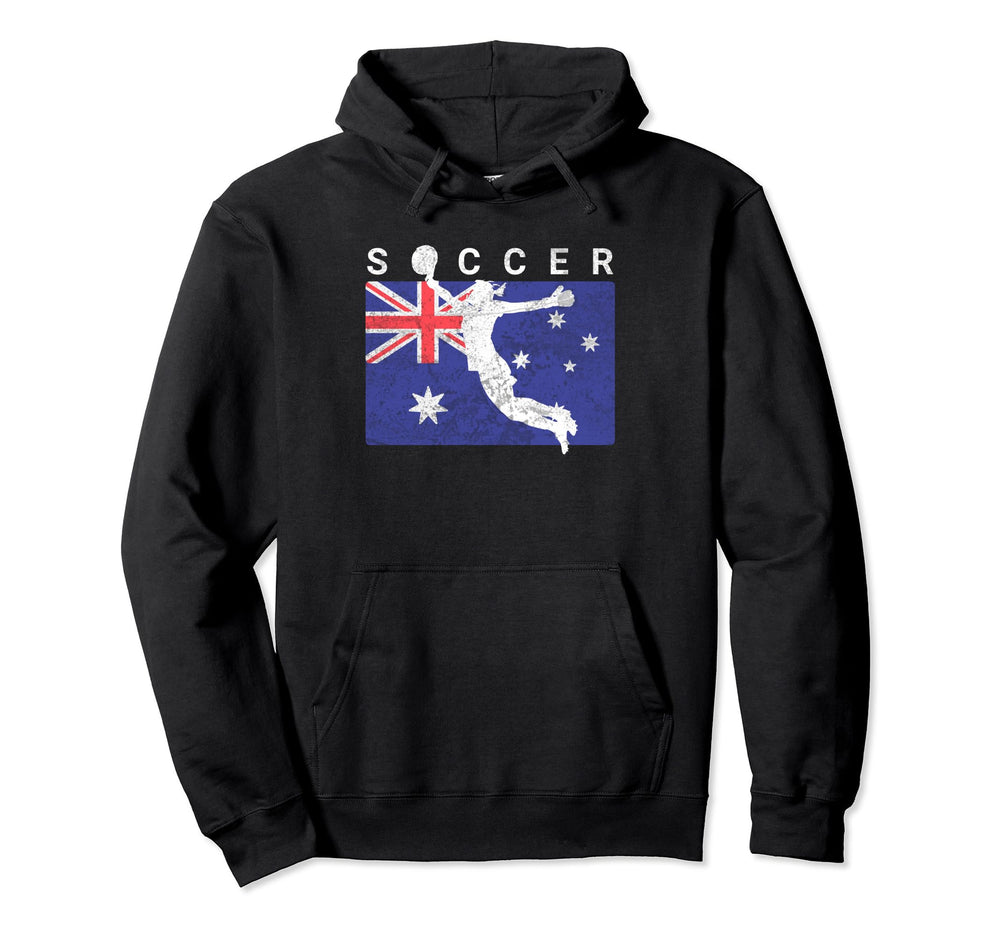 Australia Womens Goalkeeper Soccer Hoodie - Minimalist Print Men Women
