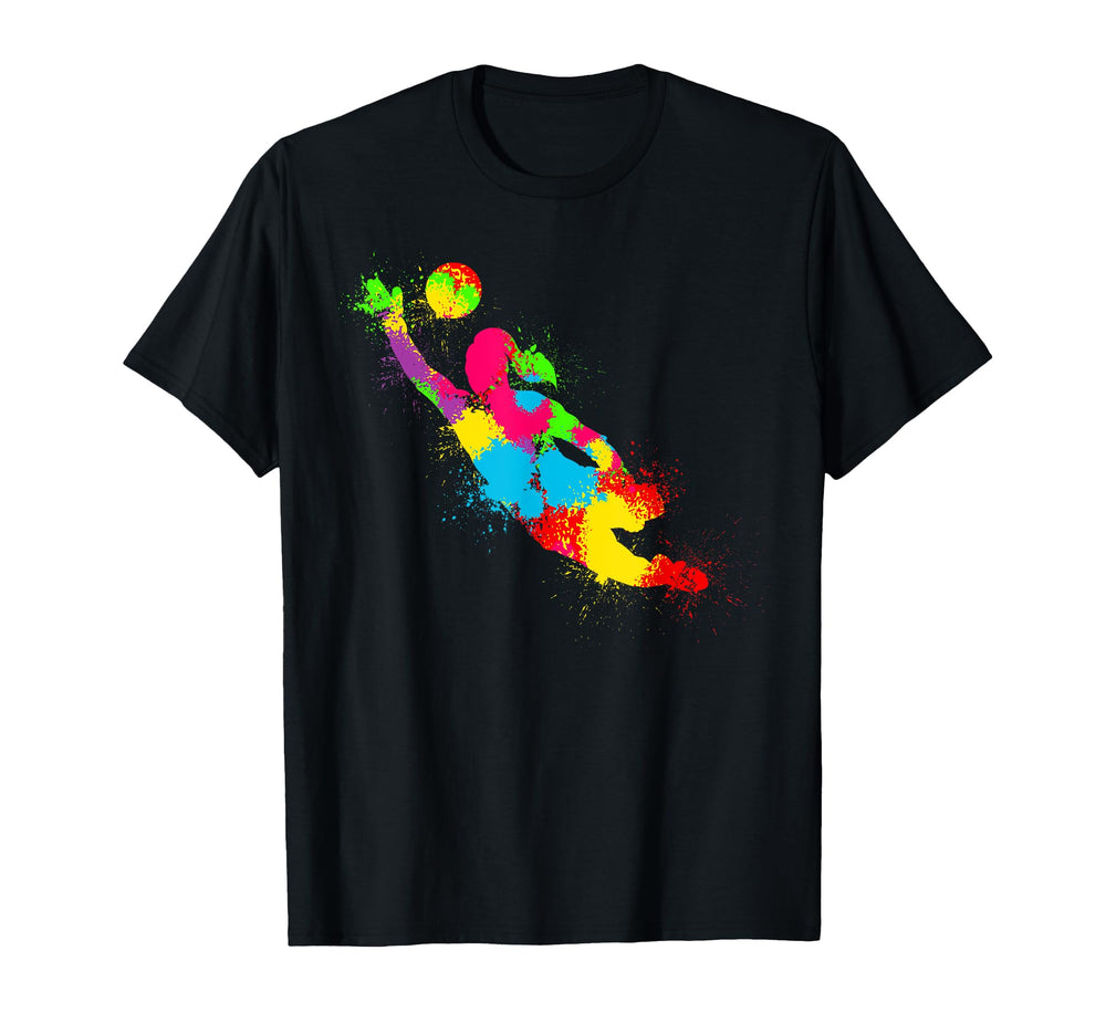 Soccer Goalkeeper Soccer Goalie T-Shirt - Custom Art Print Men Women