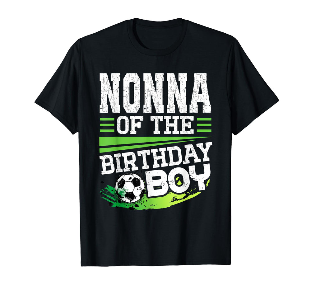 Soccer Birthday Nonna Birthday Nonna T-Shirt - Unique Graphic for Adults