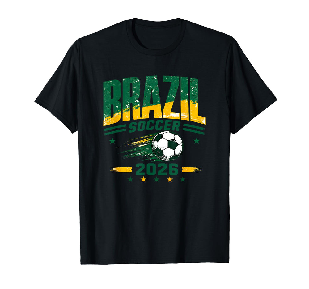 Brazil Soccer Teams Game Football Lovers T-Shirt - Graphic Print Men Women