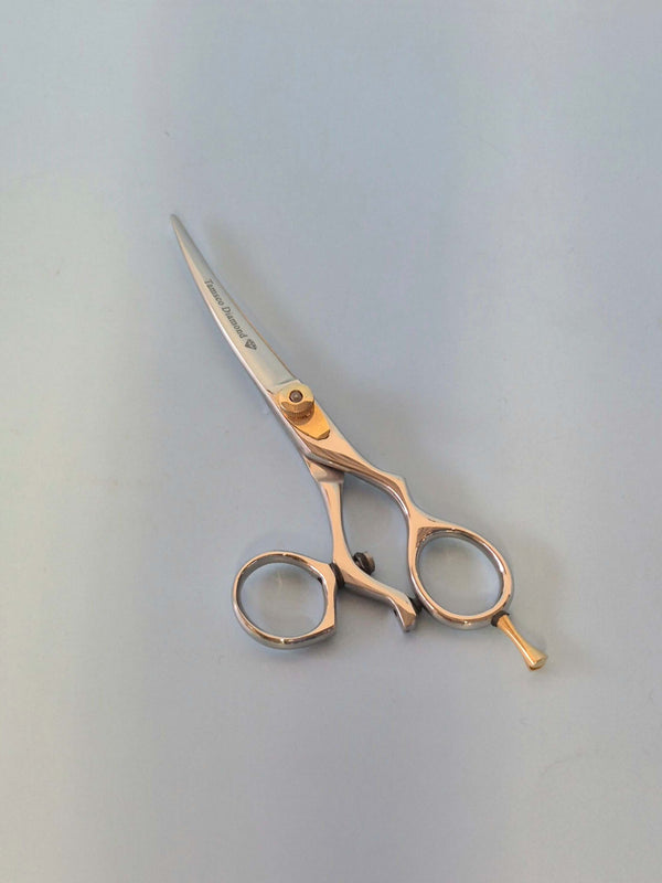 Tijeras curvas Sabre de 6" con pulgar giratorio