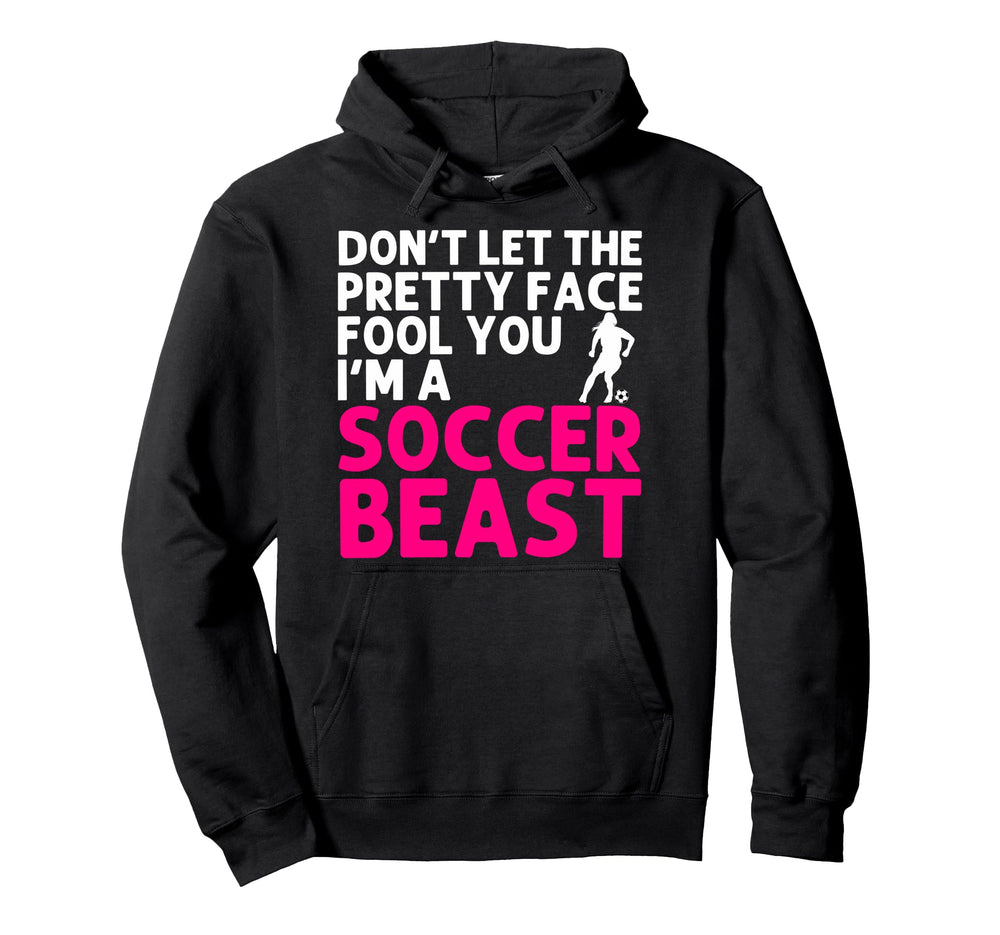 Soccer Art Teen Goalie Soccer Player Hoodie - Trendy Graphic for Adults