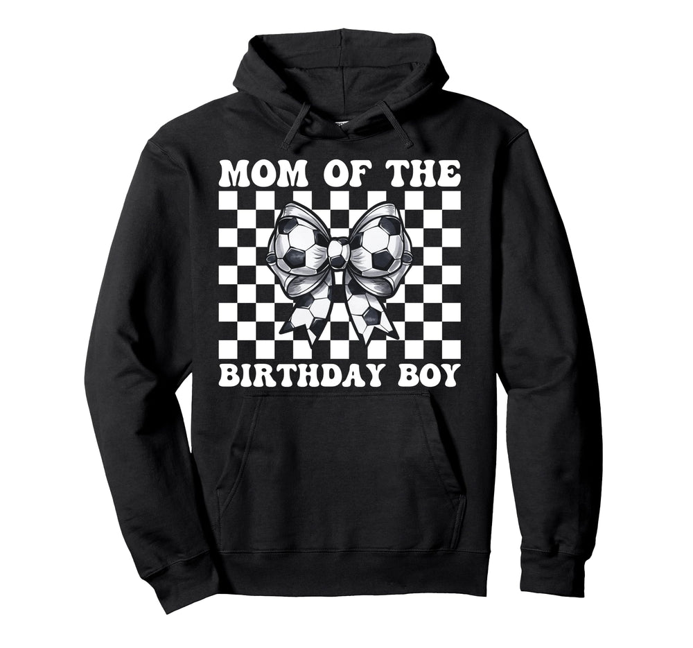 Soccer Mom Soccer Mama Coquette Bow Mom Hoodie - Graphic Print Unisex