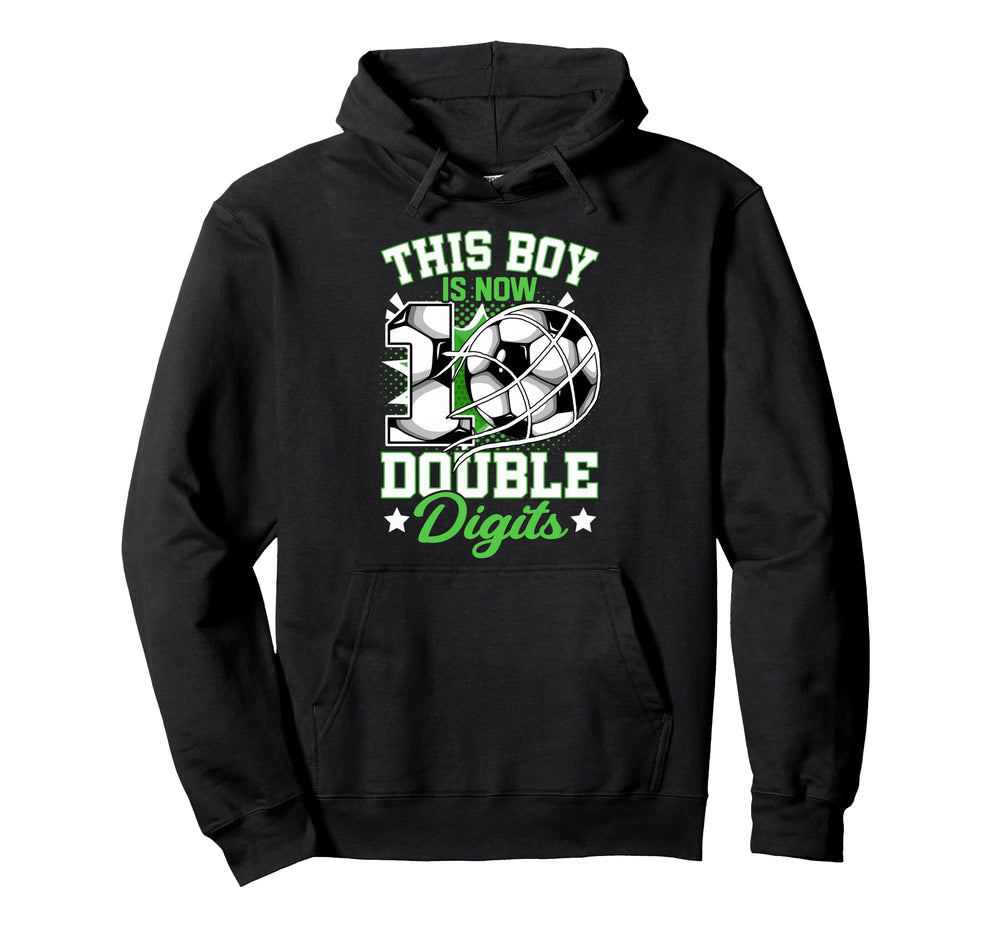 This Now 10 Double Digits Soccer 10 Hoodie - Novelty Apparel Men Women