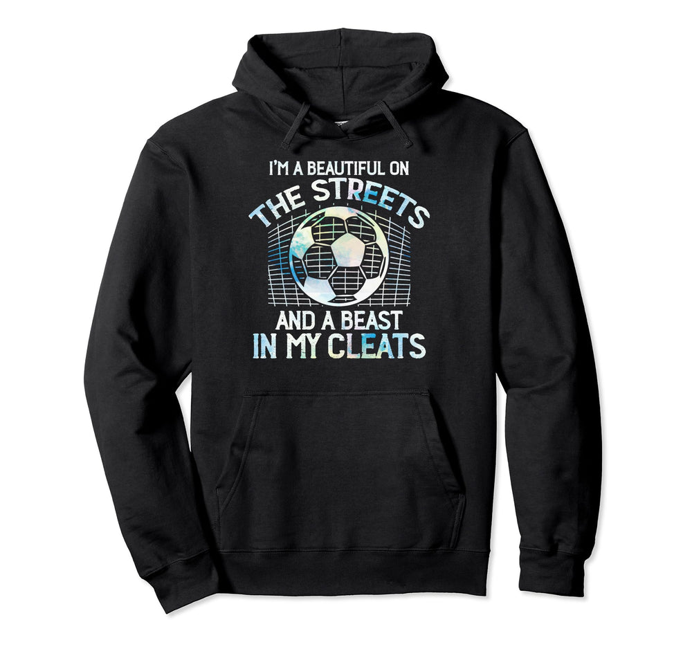 Soccer Player Team Cleats Goalie Captain Hoodie - Unique Graphic for Adults