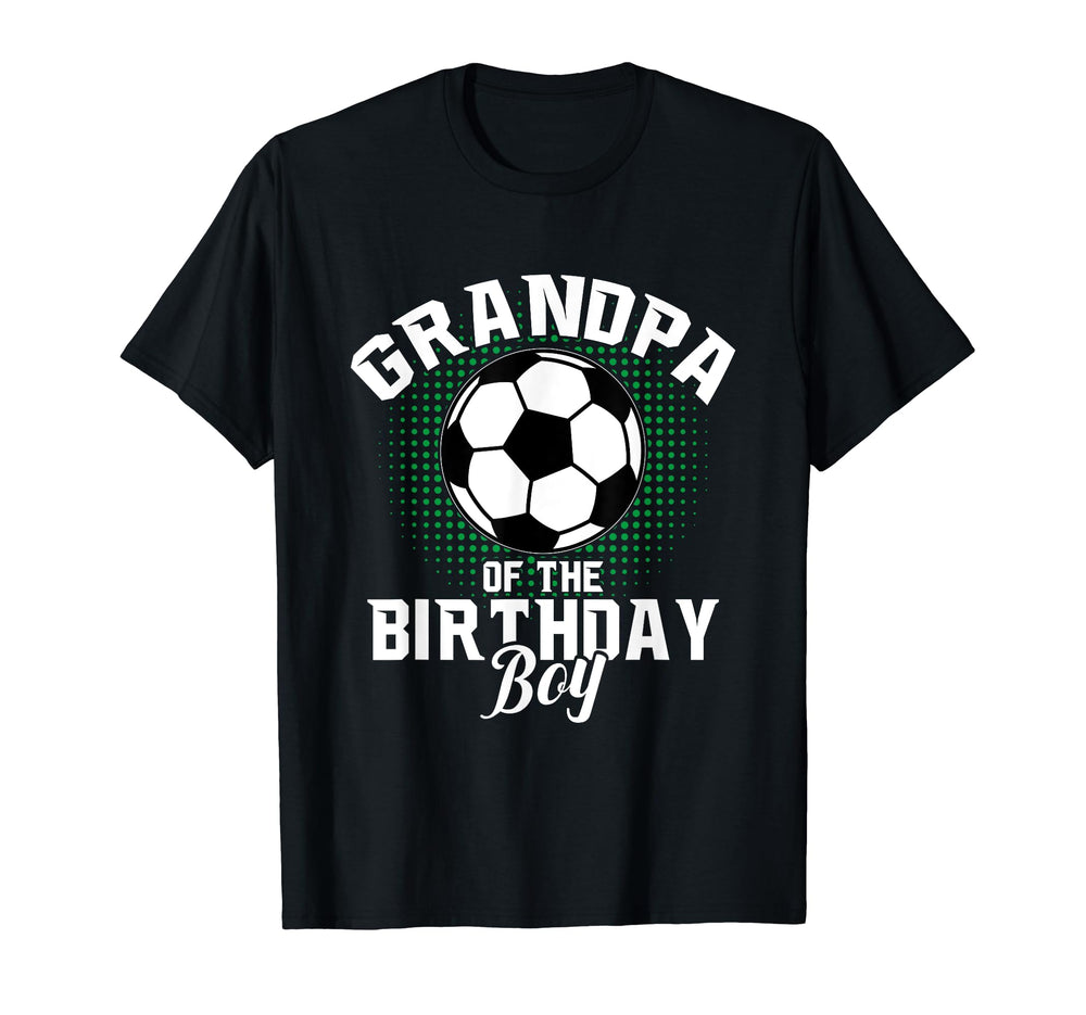 Grandpa Birthday Soccer Lover Gifts T-Shirt - Unique Graphic for Adults