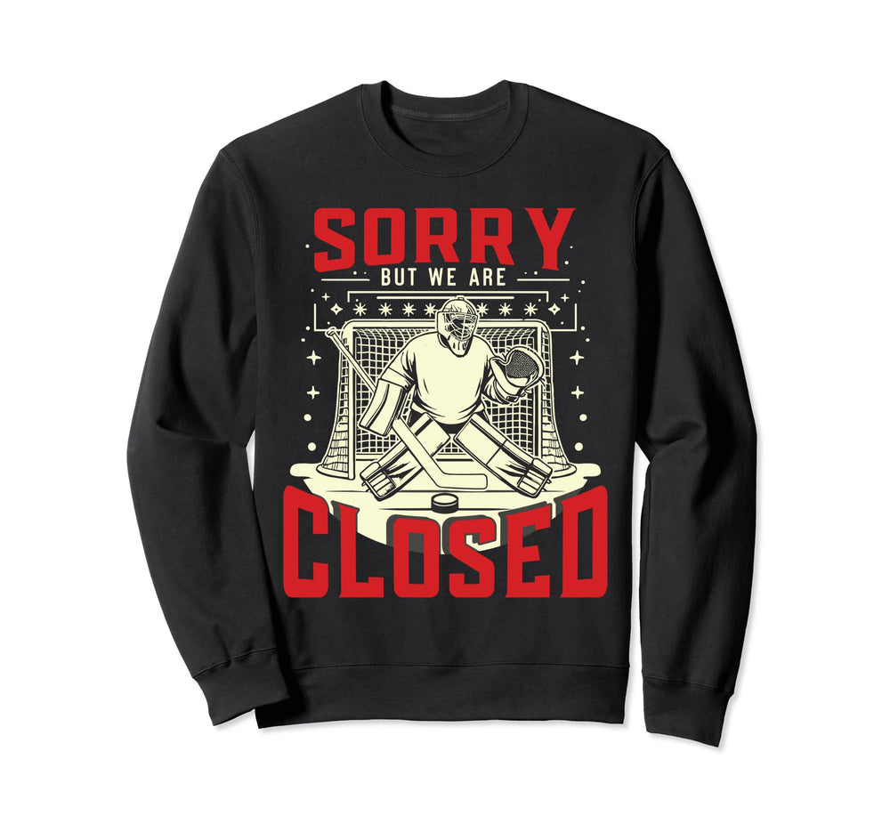 Goaltender Goalie Ice Hockey Sweatshirt - Streetwear Style for Adults