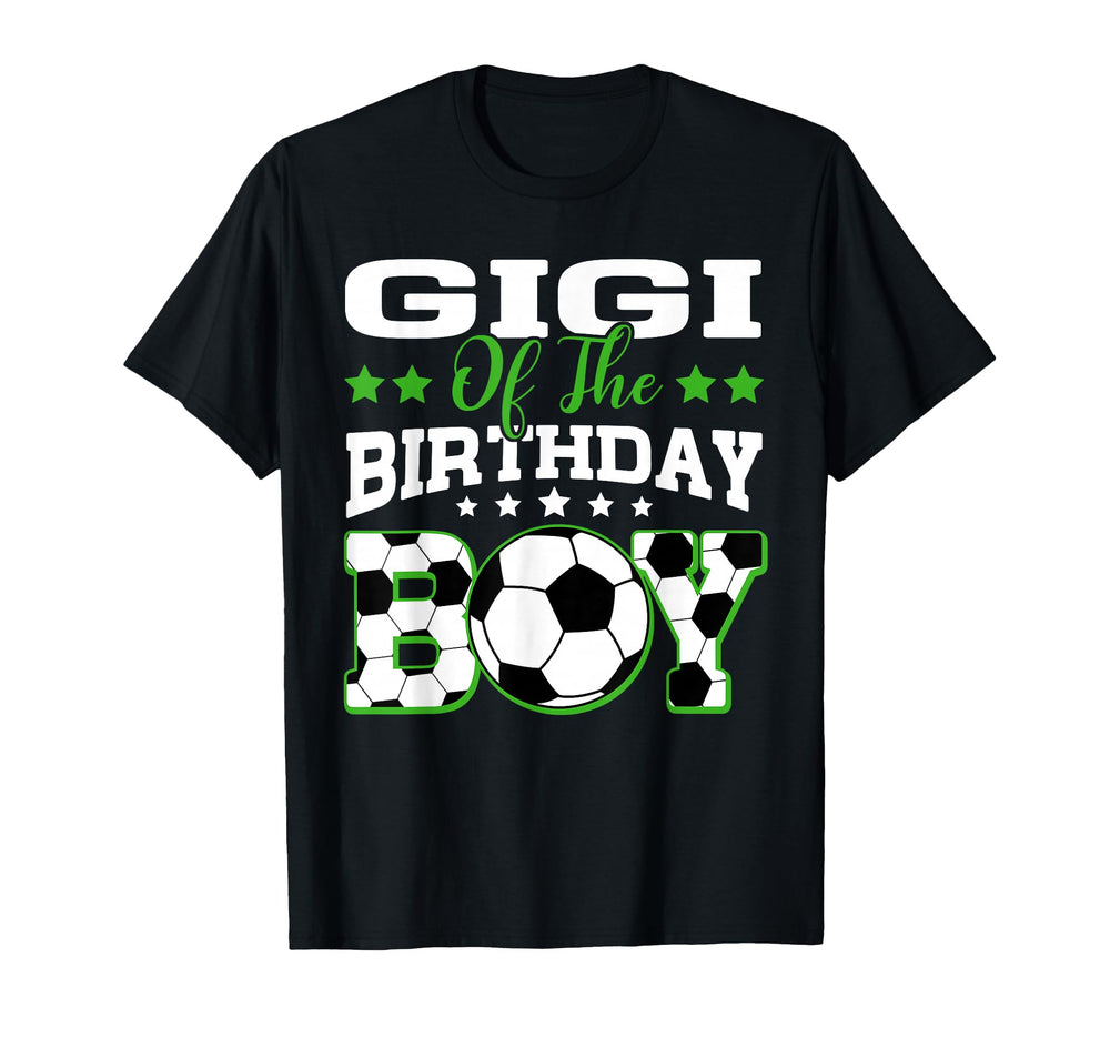 Gigi Birthday Soccer Family Matching T-Shirt - Aesthetic Graphic Unisex