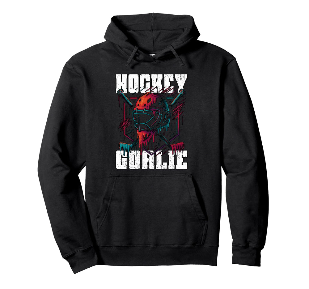 Hockey Goalie Athletes Goal Keepers Hoodie - Casual Everyday Wear Unisex