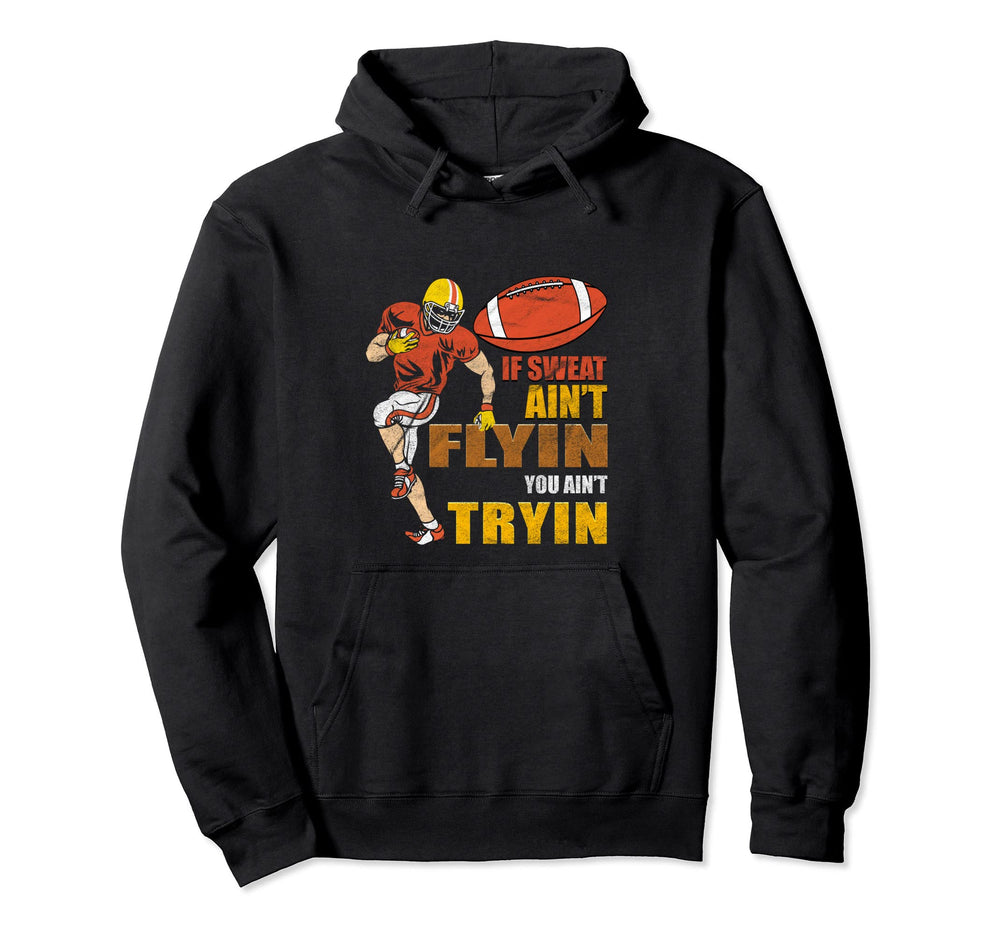 Football Player Sports Athlete Team Hoodie - Custom Art Print Men Women