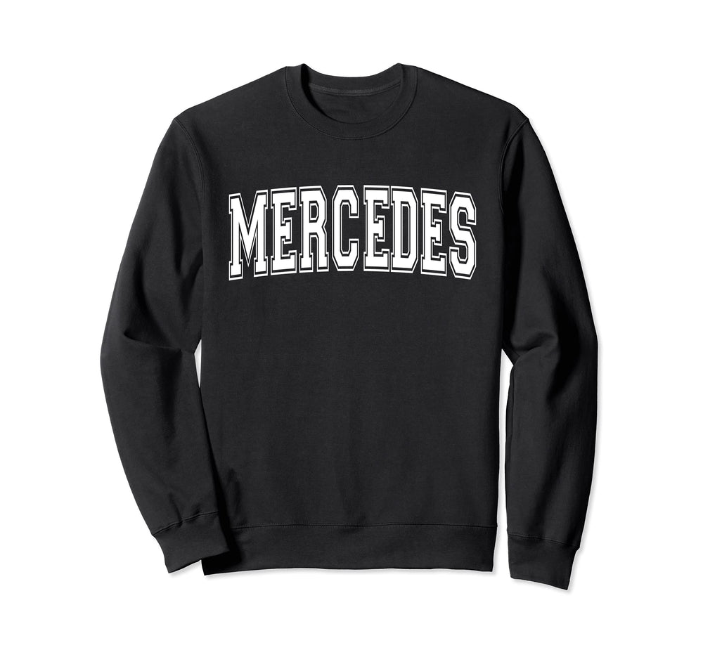 Mercedes Tx Texas Usa Sports Varsity Sweatshirt - Unique Graphic for Adults