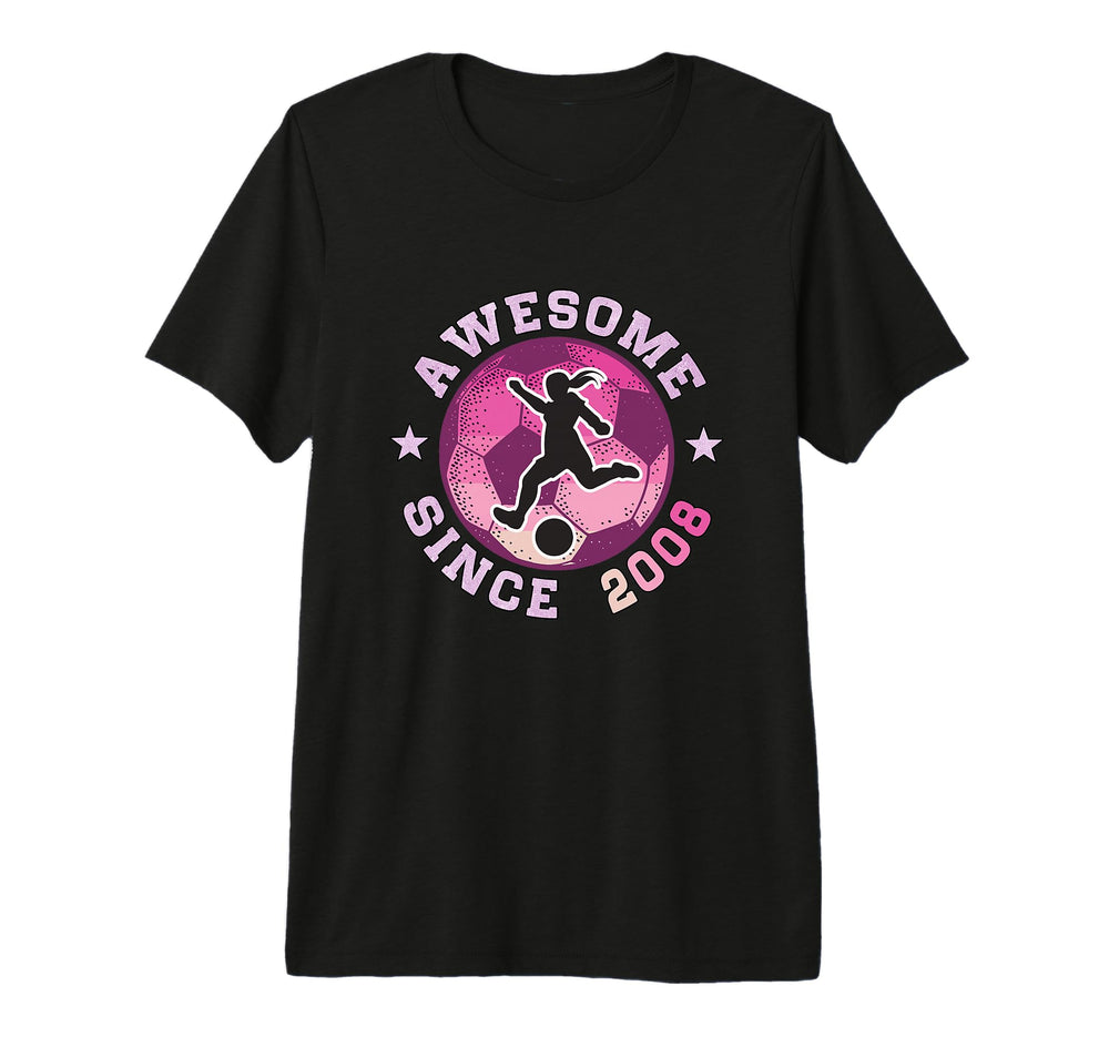 18Th Birthday Soccer Player Awesome T-Shirt - Unique Graphic for Adults