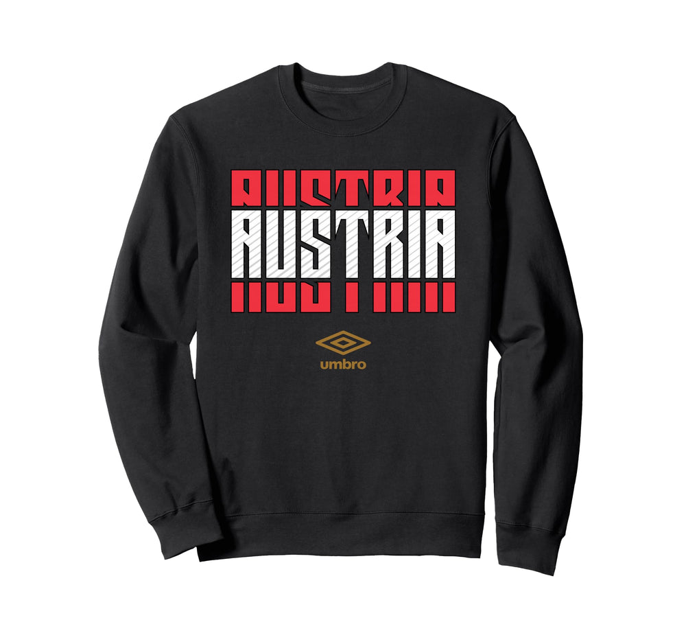 Umbro International Soccer Austria Sweatshirt - Streetwear Style Men Women