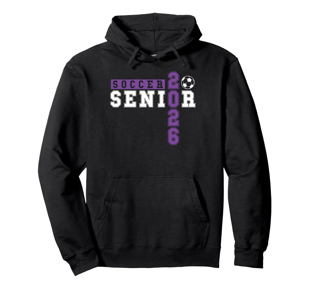 Soccer Senior Night Soccer Senior Hoodie - Minimalist Print for Adults