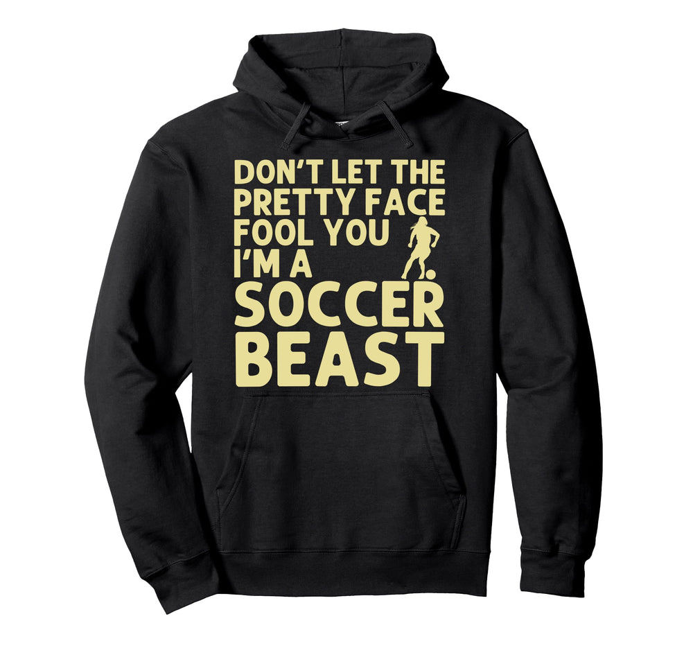 Soccer Art Teen Goalie Soccer Player Hoodie - Streetwear Style for Adults