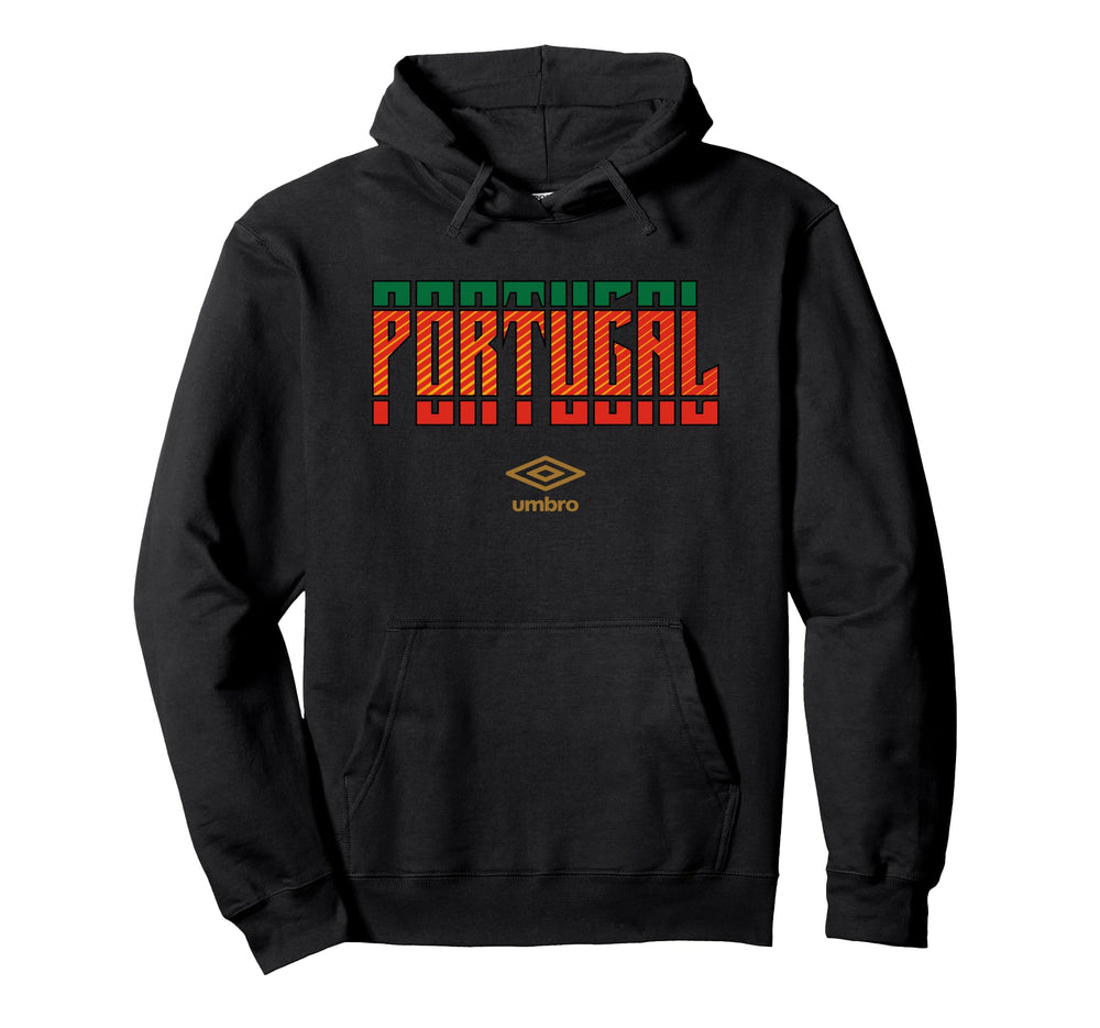 Umbro International Soccer Portugal Hoodie - Unique Graphic Men Women