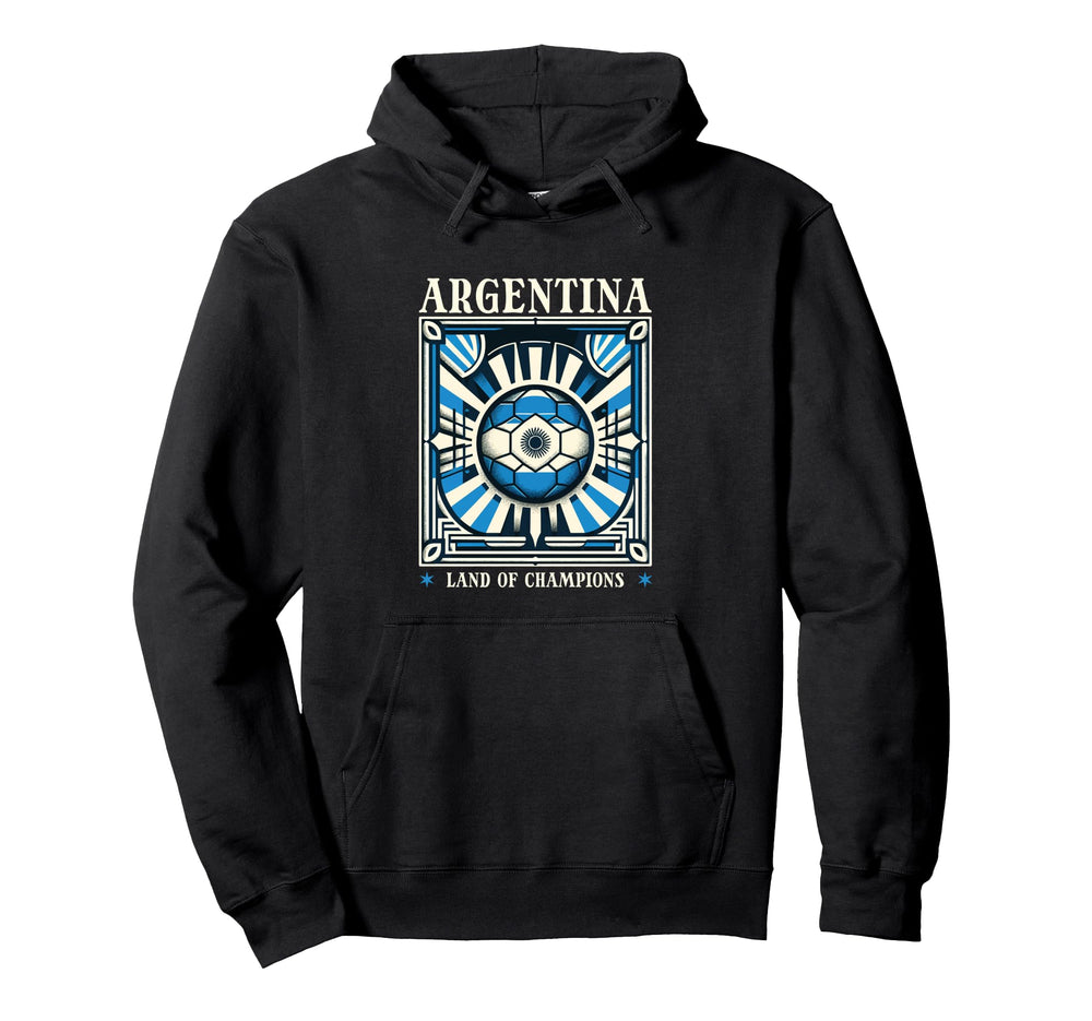 Argentina Land Champions Football Pride Hoodie - Custom Art Print Unisex