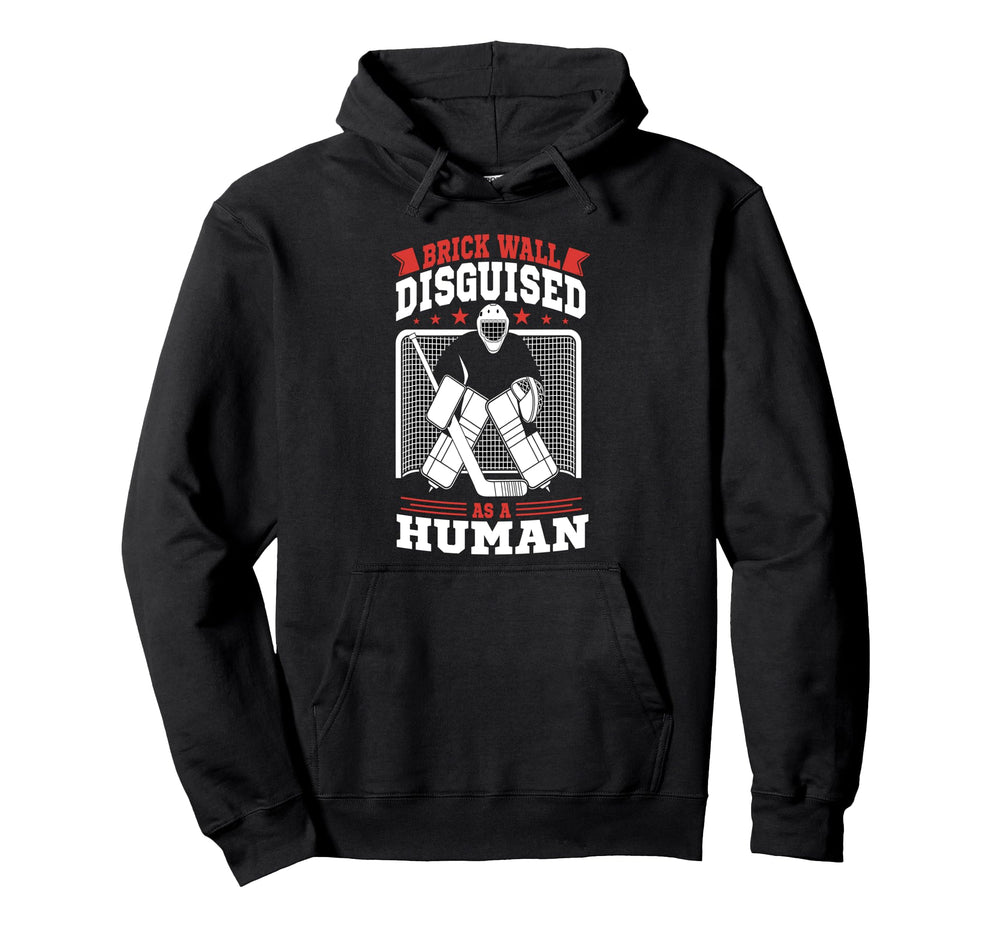 Hockey Goalie Ice Hockey Goalkeeper Hoodie - Minimalist Print Men Women