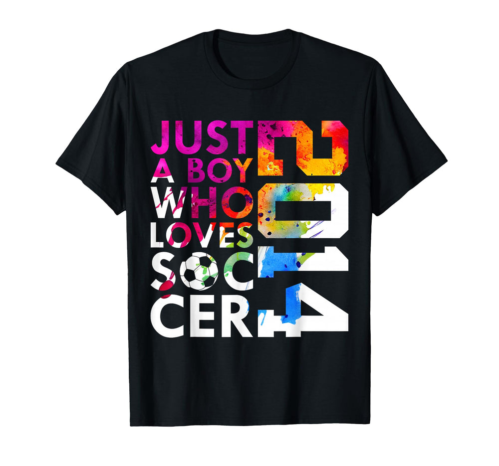 2014 Just Who Loves Soccer 12Th T-Shirt - Custom Art Print Men Women