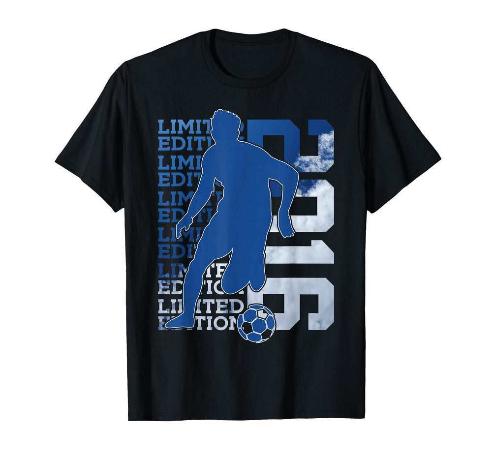 2016 10 Years Soccer 10Th Birthday T-Shirt - Graphic Print Men Women