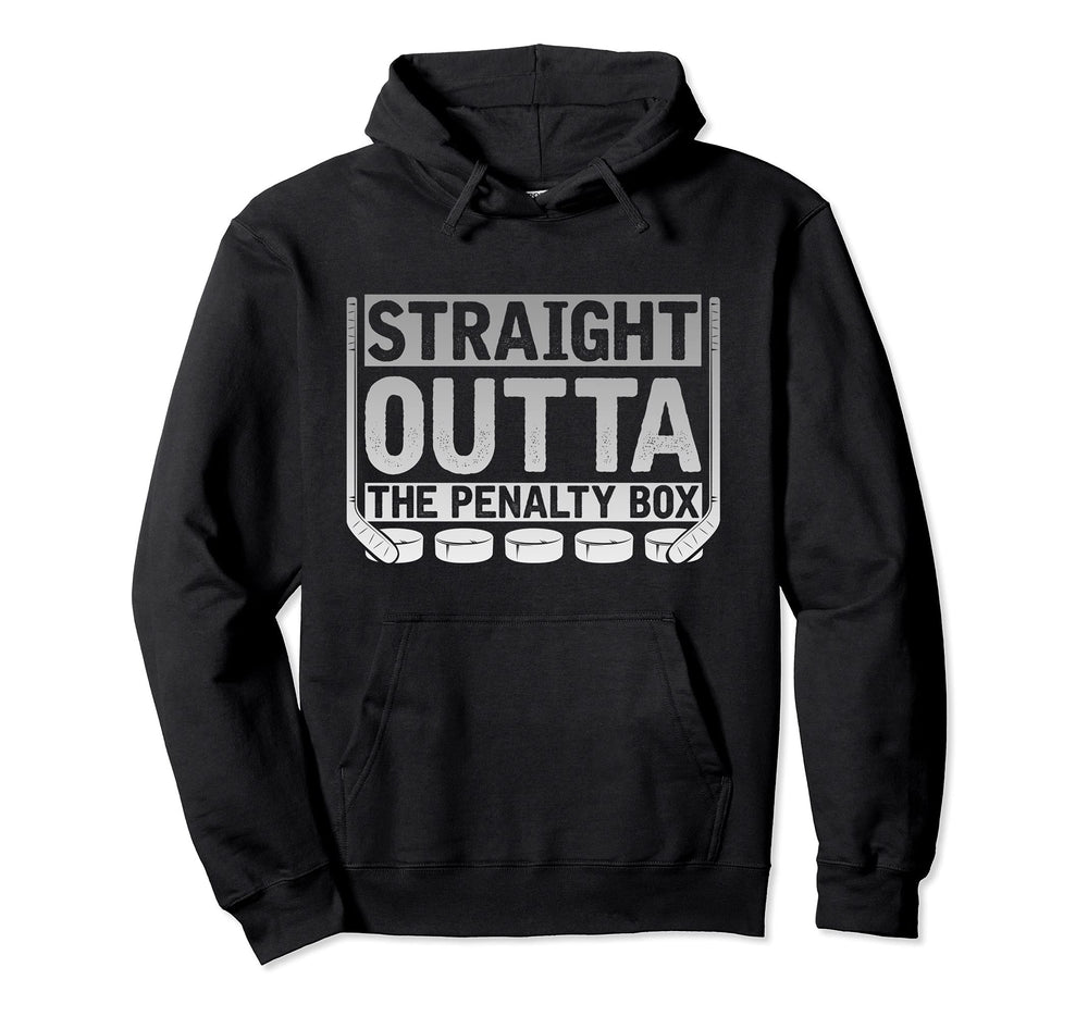 Goal Keeper Hockey Player Hockey Hoodie - Minimalist Print Men Women