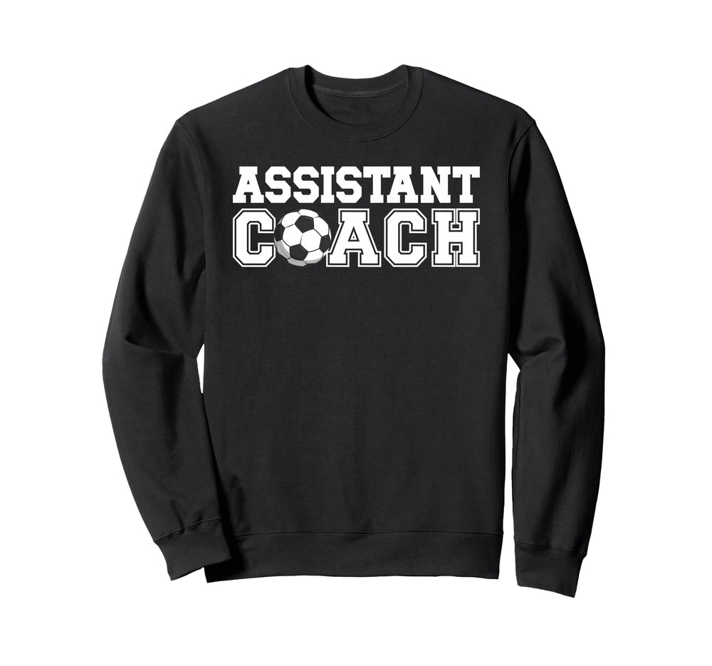 Best Soccer Assistant Coach Soccer Sweatshirt - Minimalist Print Men Women