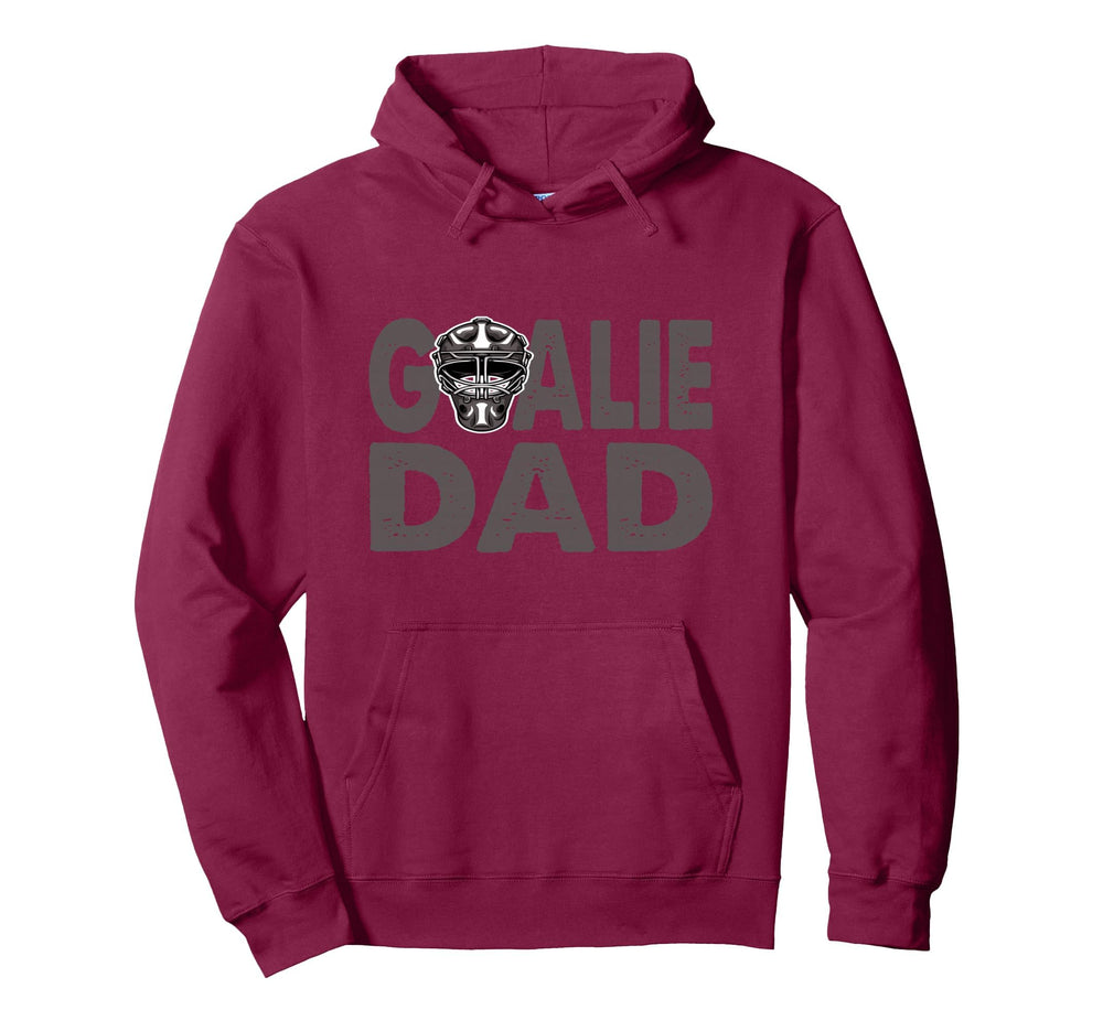Ice Hockey Goalkeeper Dad Hoodie - Fun Novelty Design Men Women