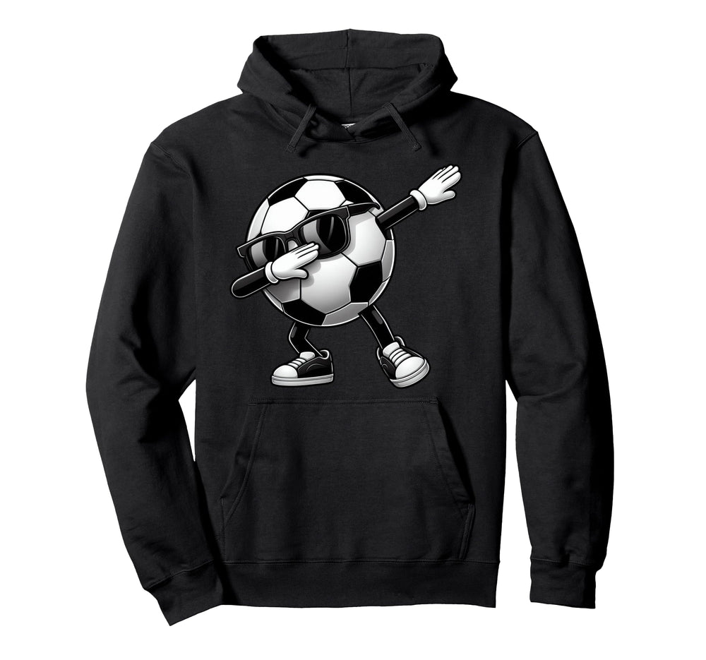 Dabbing Soccer Ball Soccer Sports Hoodie - Custom Art Print for Adults
