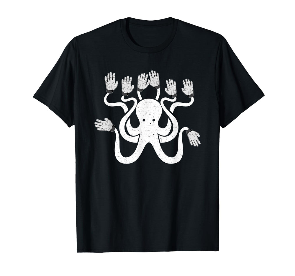 Octopus Soccer Goalie Gift Goalkeeper T-Shirt - Streetwear Style for Adults