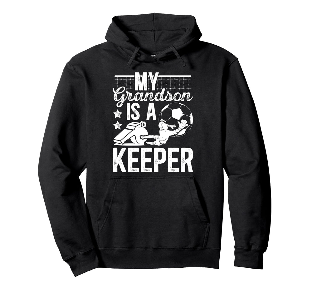 Proud Soccer Keeper Pop Pop Grandpa Hoodie - Custom Art Print Men Women